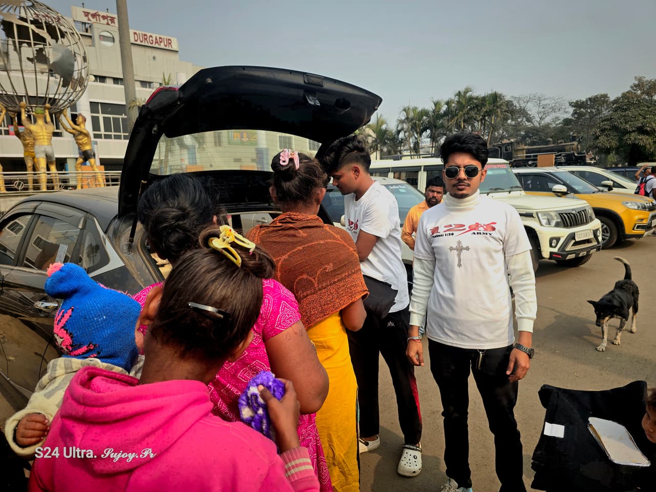 120 Army village and children support in India