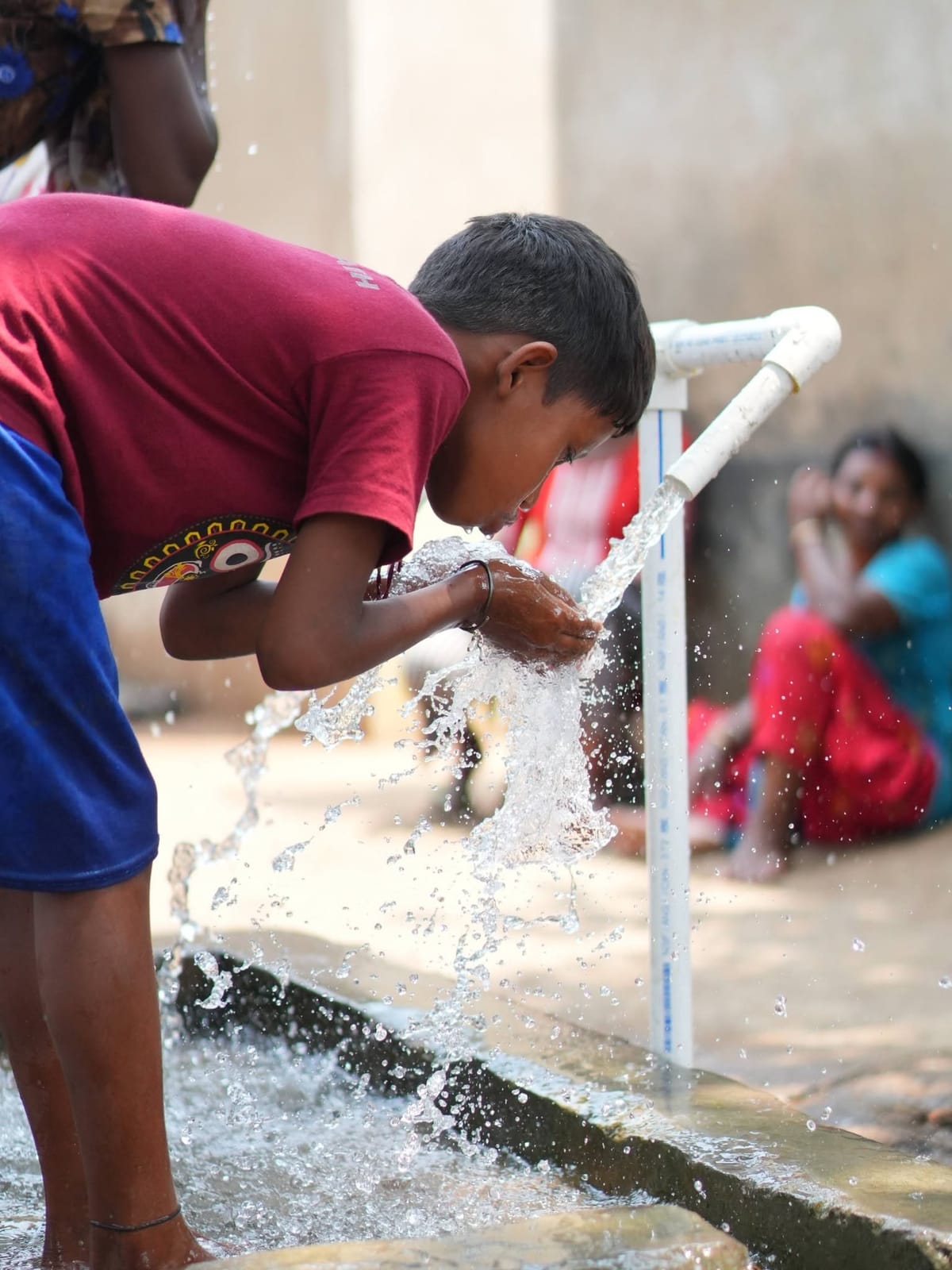 120 Army village and children support in India